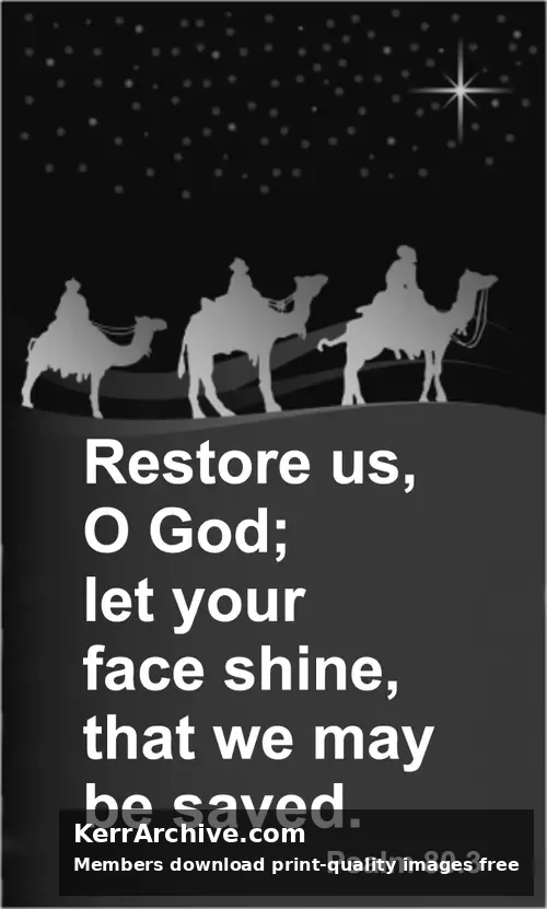 Year A Advent Fourth Sunday (grayscale)