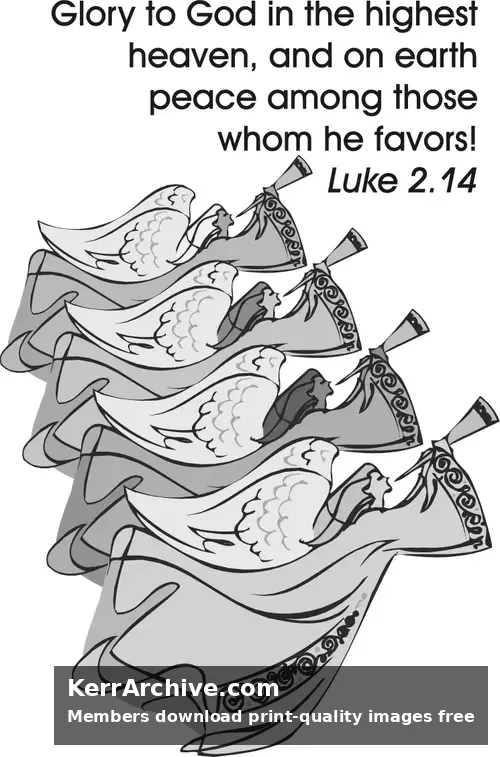Year B Advent Fourth Sunday (grayscale)