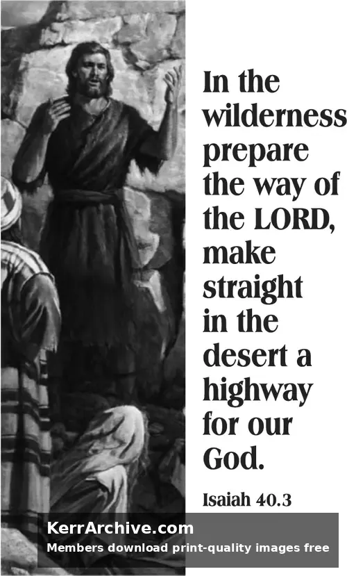 Year B Advent First Sunday (grayscale)