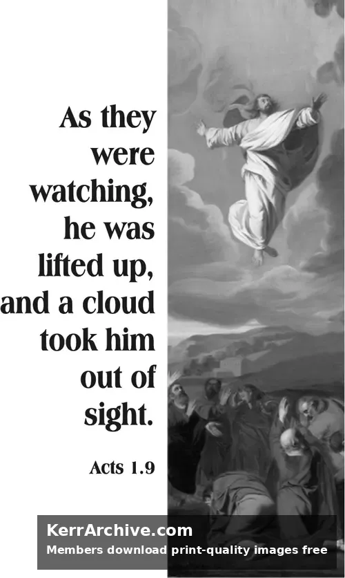Year C Easter Ascension Day (grayscale)