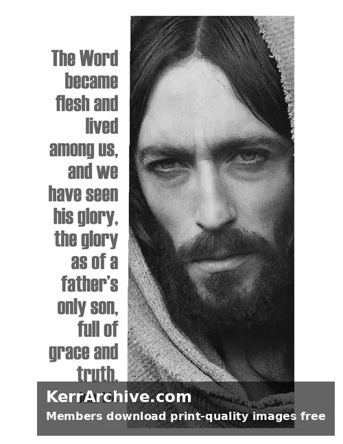 Year C Christmas Second Sunday — John 1:14 (grayscale)