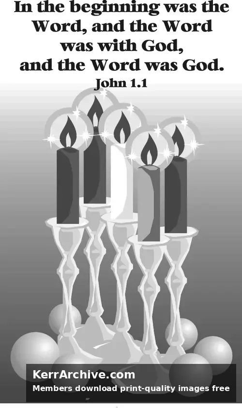Year A Christmas Christmas Eve/Day (grayscale)