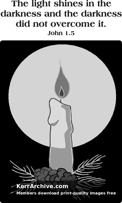 Year A Christmas Christmas Eve/Day (grayscale)