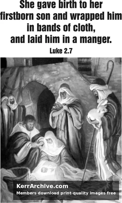 Year C Christmas Christmas Eve/Day (grayscale)