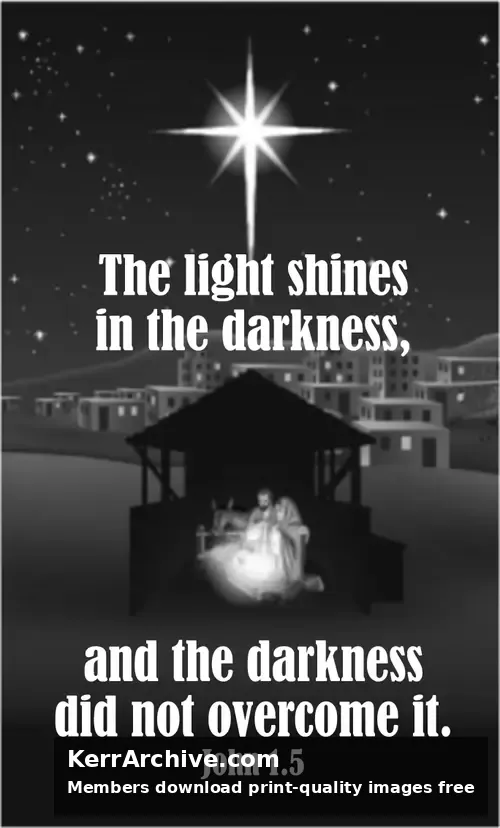 Year A Christmas Christmas Eve/Day (grayscale)