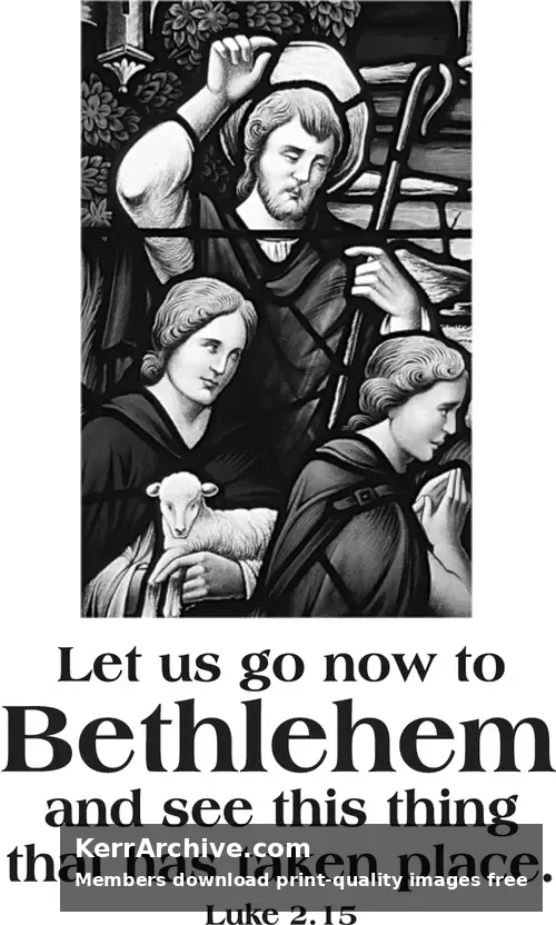Year B Christmas First Sunday After Christmas (grayscale)