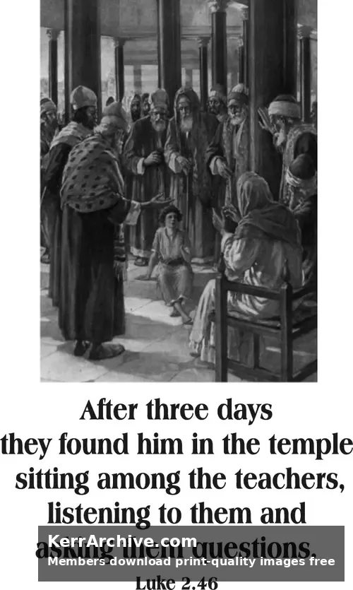 Year C Christmas First Sunday After Christmas (grayscale)