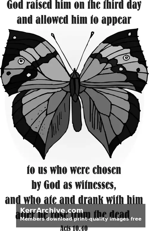 Year A Easter Easter Sunday (grayscale)