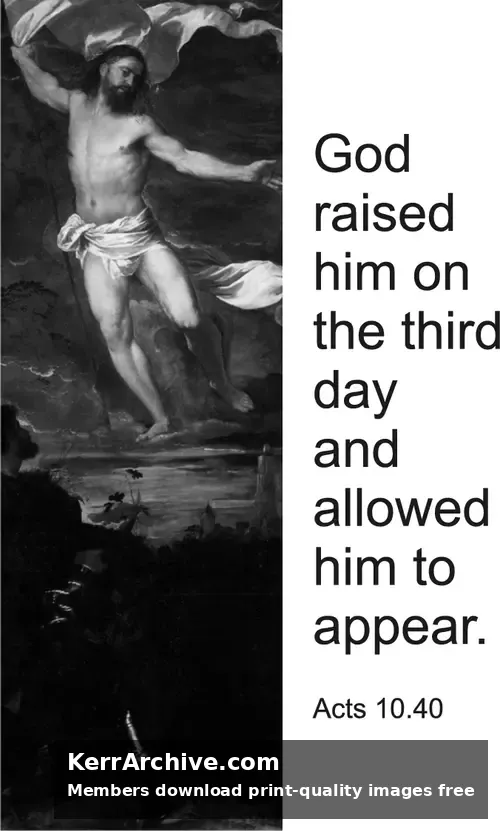 Year B Easter Easter Sunday (grayscale)