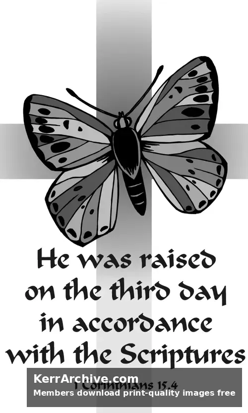 Year B Easter Easter Sunday (grayscale)