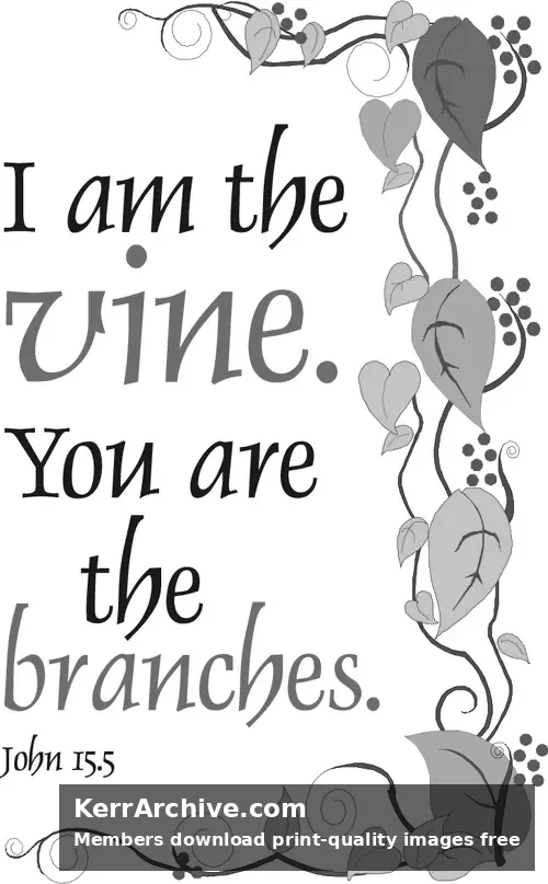 Year B Easter Fifth Sunday (grayscale)