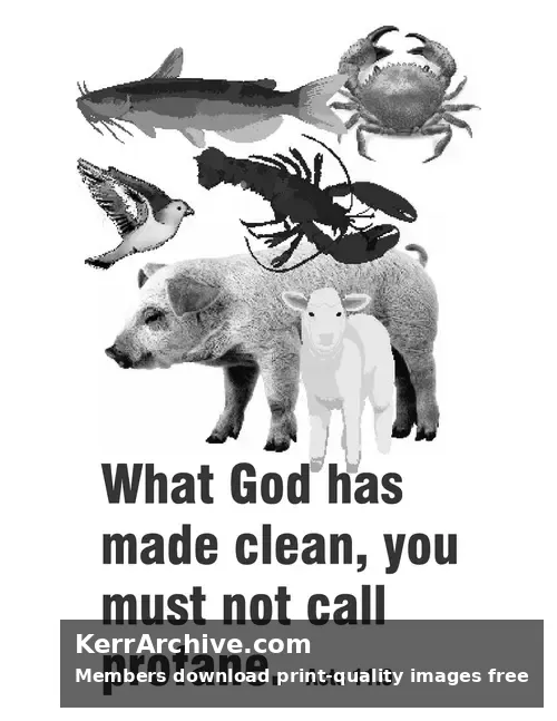 Year C Easter Sunday — Acts 11:9 (grayscale)