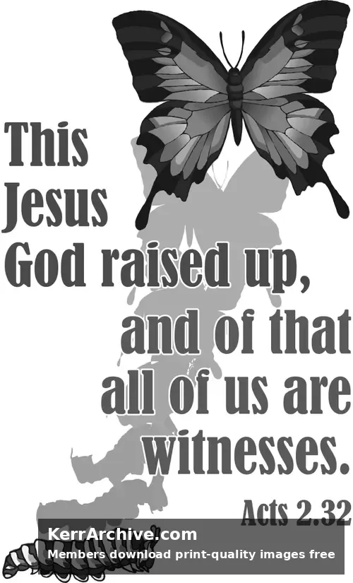 Year A Easter Second Sunday (grayscale)