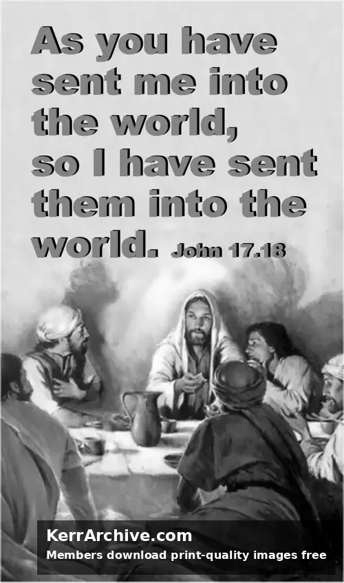 Year B Easter Ascension Sunday (grayscale)