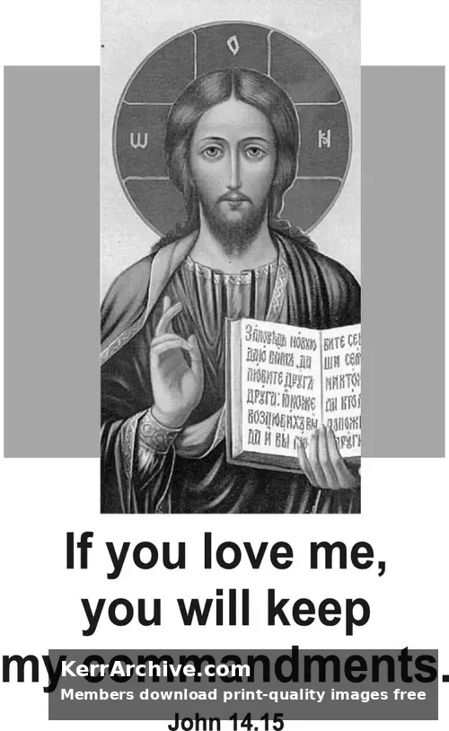 Year A Easter Sixth Sunday (grayscale)