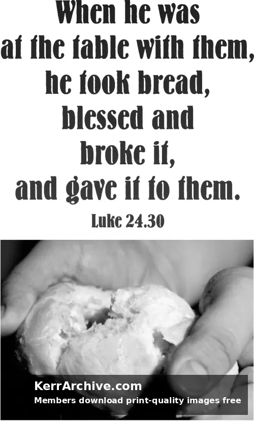 Year A Easter Third Sunday (grayscale)