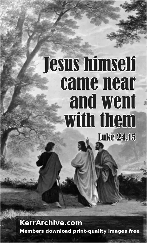 Year A Easter Third Sunday (grayscale)