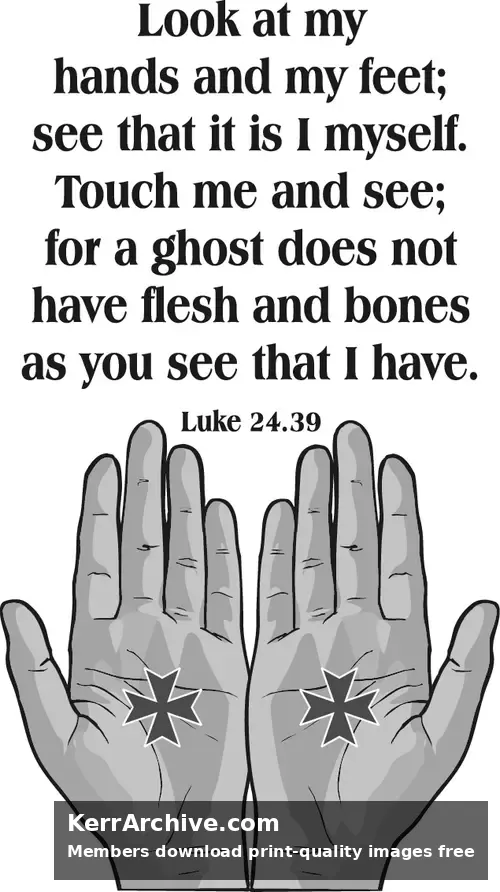 Year B Easter Third Sunday (grayscale)