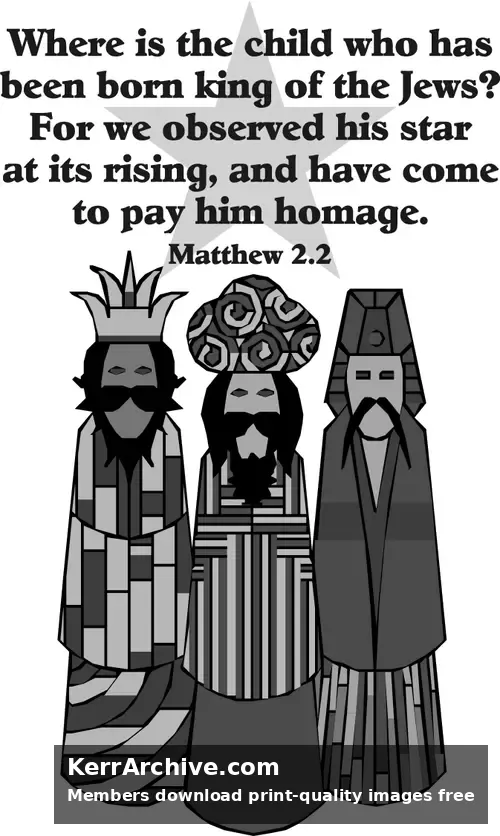 Year A Epiphany Epiphany (grayscale)