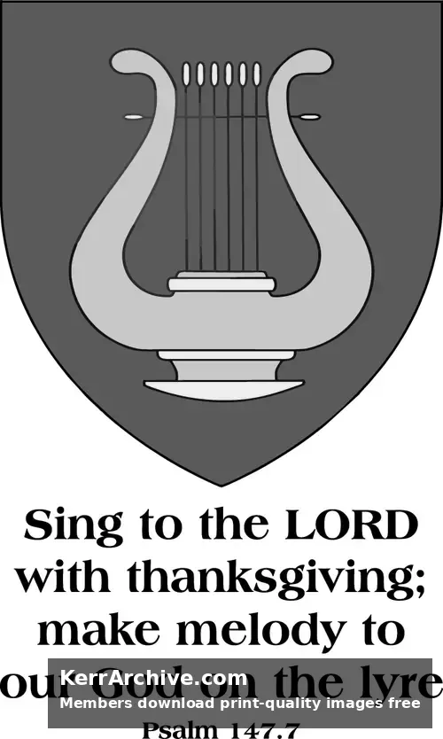 Year B Epiphany Sunday — Psalms 147:7 (grayscale)