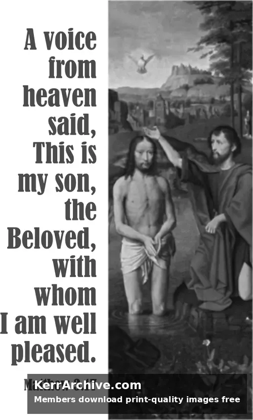 Year A Epiphany First Sunday (grayscale)