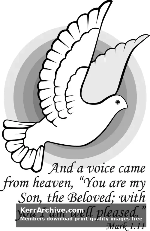 Year B Epiphany First Sunday (grayscale)