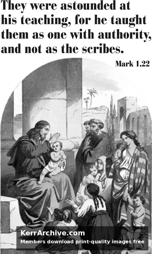 Year B Epiphany Fourth Sunday (grayscale)