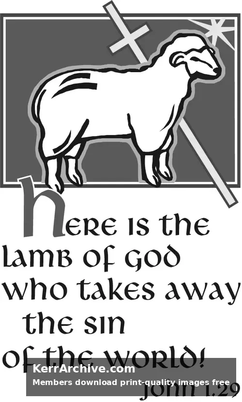 Year A Epiphany Second Sunday (grayscale)