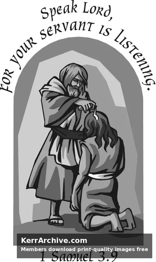 Year B Epiphany Second Sunday (grayscale)