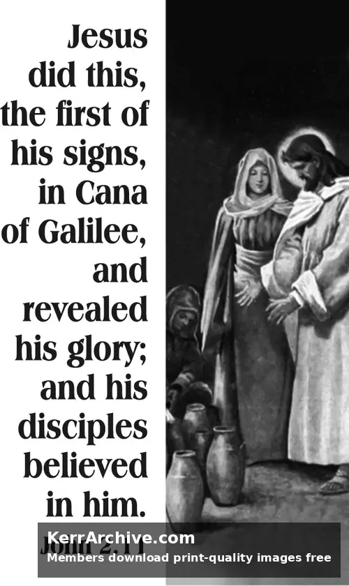 Year C Epiphany Second Sunday (grayscale)