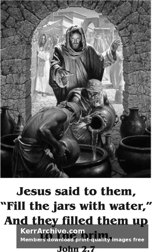 Year C Epiphany Second Sunday (grayscale)