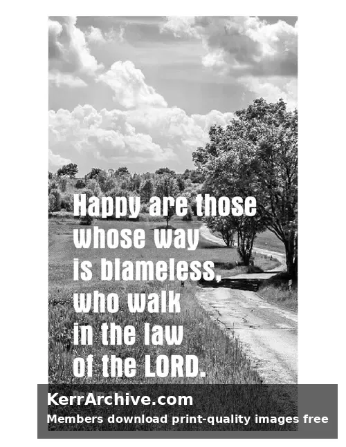 Year A Epiphany Six Sunday — Psalms 118:1 (grayscale)