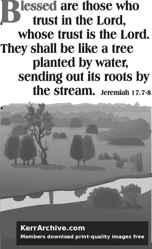 Year C Epiphany Sixth Sunday (grayscale)