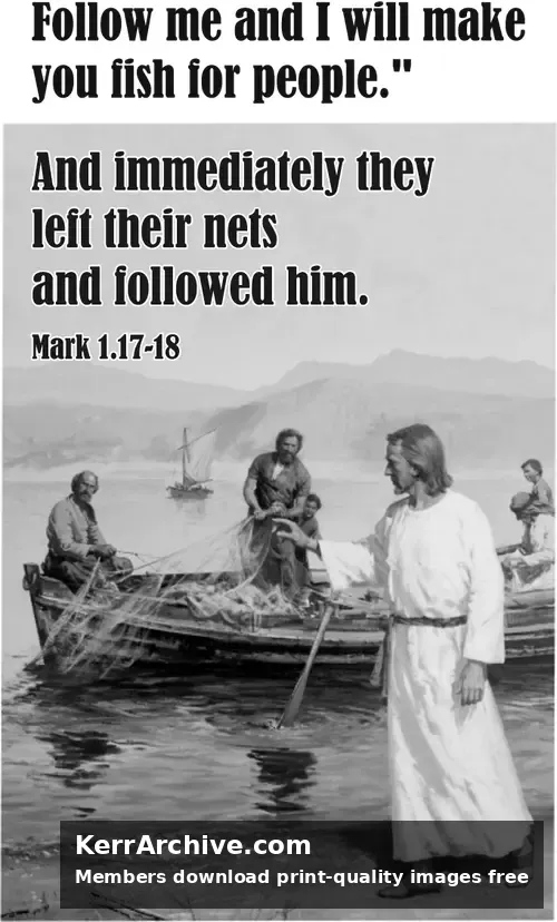Year B Epiphany Third Sunday (grayscale)
