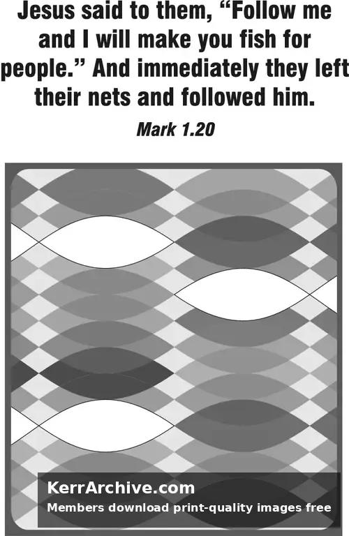 Year B Epiphany Third Sunday (grayscale)