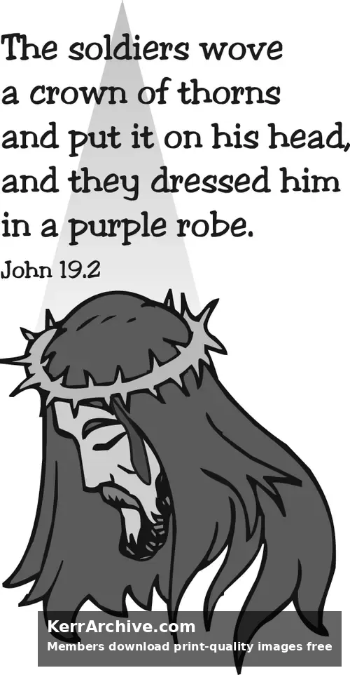 Year A Holy Week Good Friday (grayscale)