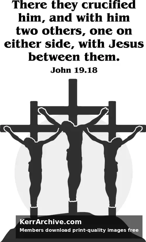 Good Friday B (grayscale)