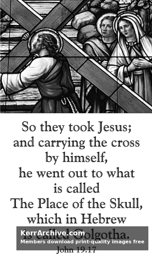 Year C Holy Week Good Friday (grayscale)