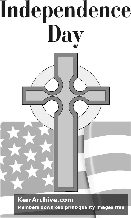 Independence Day (USA) (grayscale)