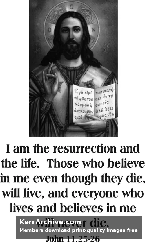 Year A Lent Fifth Sunday (grayscale)