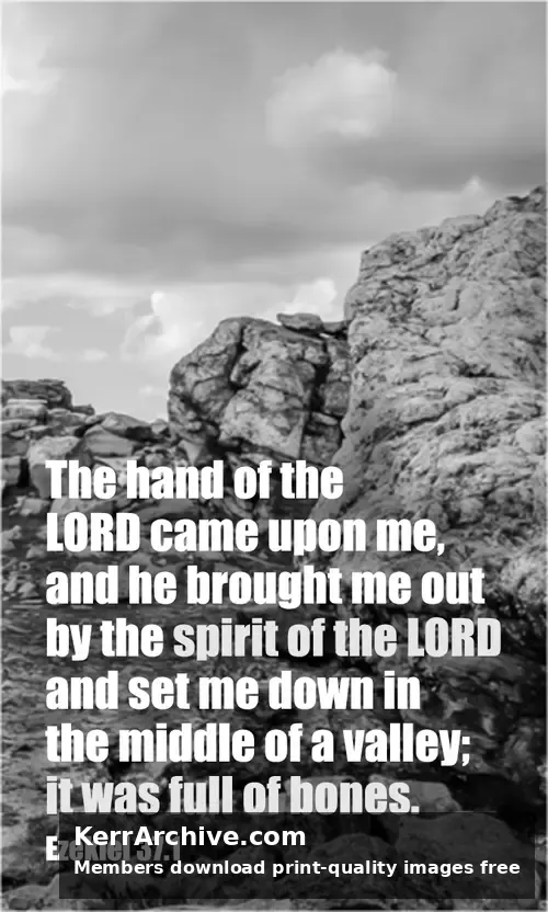 Year A Lent Fifth Sunday (grayscale)