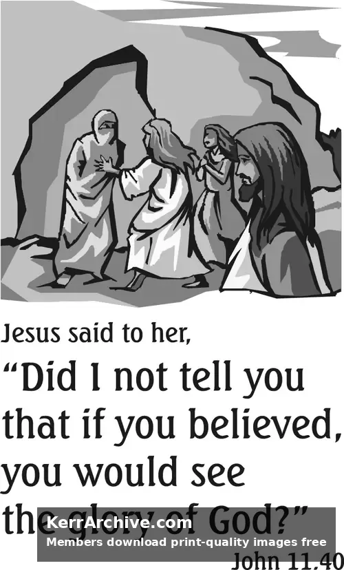 Year A Lent Fifth Sunday (grayscale)
