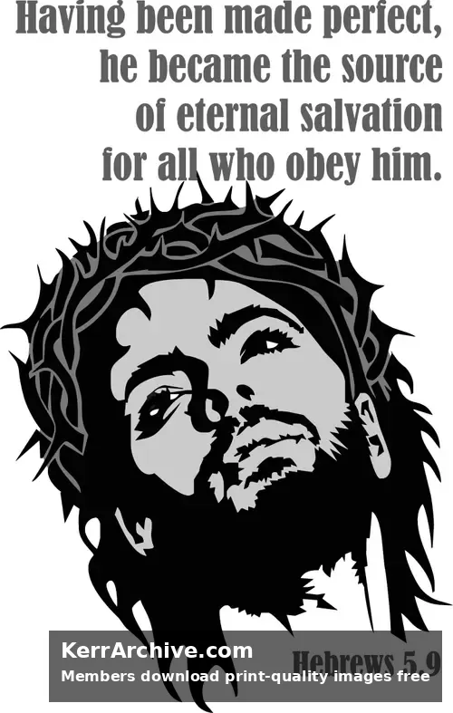 Year B Lent Fifth Sunday (grayscale)