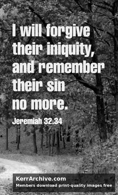 Year B Lent Sunday — Jeremiah 32:34 (grayscale)