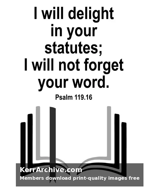 Year B Lent Sunday — Psalms 118:16 (grayscale)