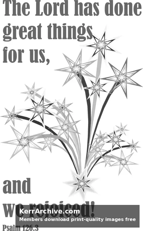 Year C Lent Fifth Sunday (grayscale)