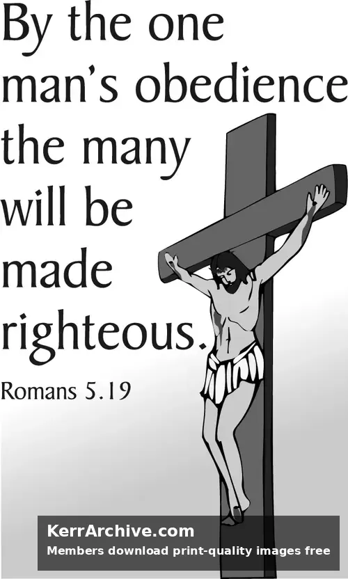 Year A Lent First Sunday (grayscale)