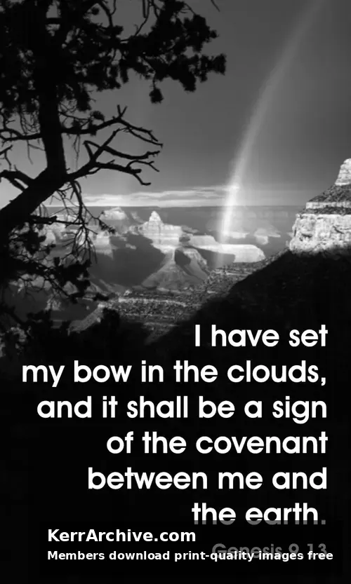 Year B Lent First Sunday (grayscale)