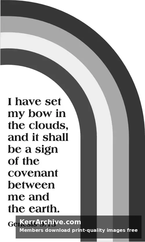 Year B Lent First Sunday (grayscale)