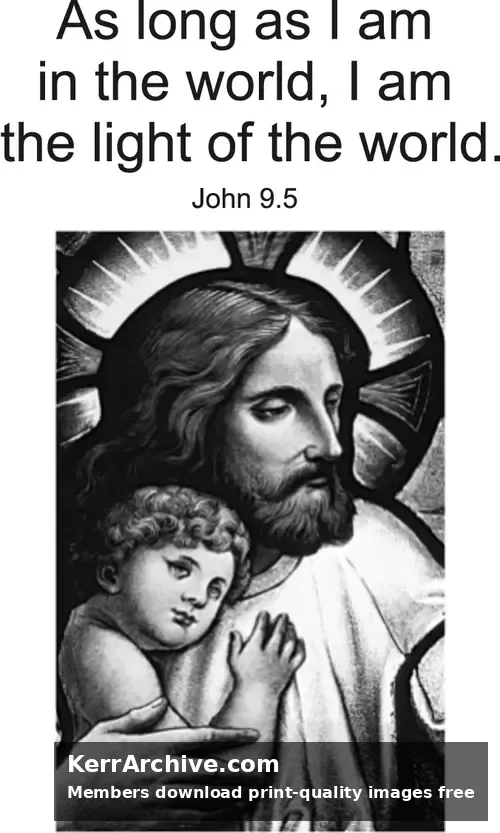 Year A Lent Fourth Sunday (grayscale)